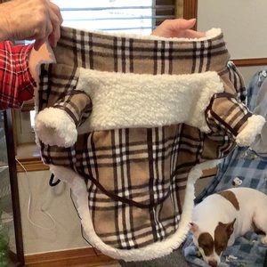 Soft and warm doggy jacket